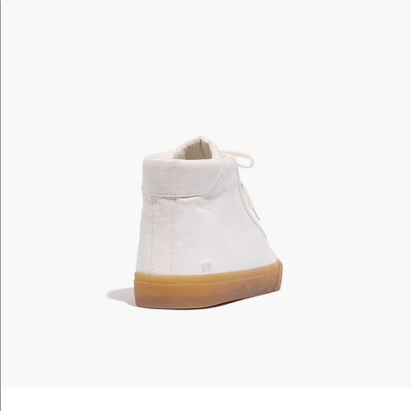 Madewell Sidewalk High-Top Sneakers in Recycled Canvas - Picture 2 of 10